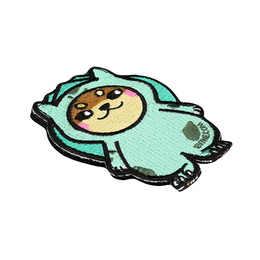 Evike Airsoft Patch mit Klettflche The Doge - Bulbasaur-Style fullcolor Bild 1