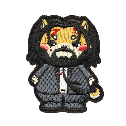 Evike Airsoft Patch mit Klettflche The Doge - Doge Wick Style fullcolor
