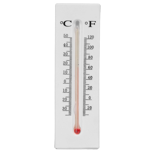 Thermometer Geheimversteck 16 x 5 cm wei Bild 1