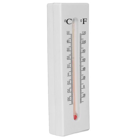 Thermometer Geheimversteck 16 x 5 cm wei Bild 4