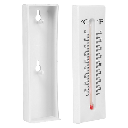 Thermometer Geheimversteck 16 x 5 cm wei Bild 6