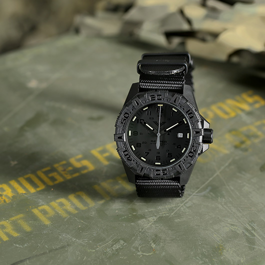 KHS Armbanduhr Reaper MKII XTAC Natoband schwarz Bild 1