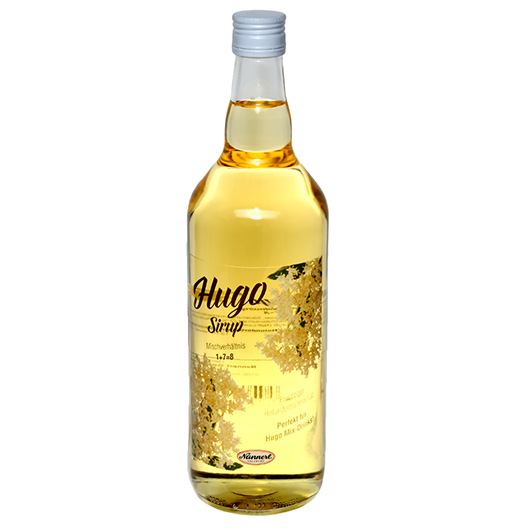 Sonderpreis  MHD Oktober 2025  Nannerl Hugo Holundersirup 1,0 Liter