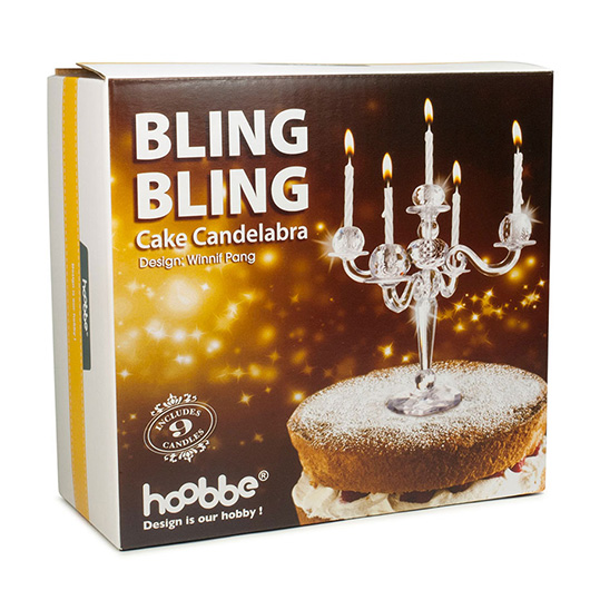 Bling Bling Kerzenstnder fr Kuchen inkl. 9 Kerzen Bild 2