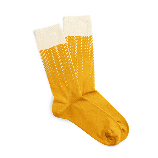 Craft Bier Socken Blonde in der Bierdose Gr. 41-45