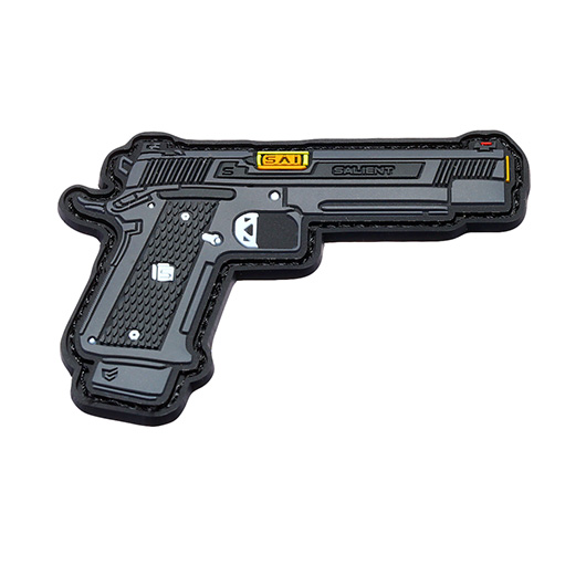 EMG 3D Rubber Patch Salient Arms SAI 2011 DS 5.1 Pistole grau / schwarz Bild 1