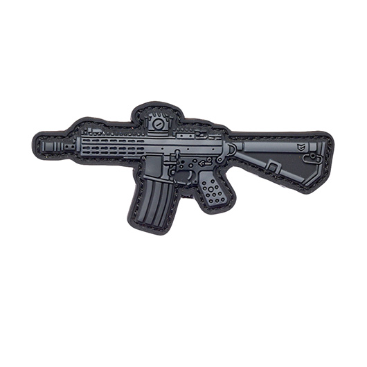 EMG 3D Rubber Patch Knights Armament KAC PDW Compact Gewehr grau / schwarz