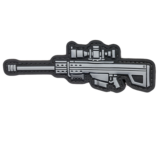 EMG 3D Rubber Patch M82 Anti-Material Rifle / Gewehr grau / schwarz