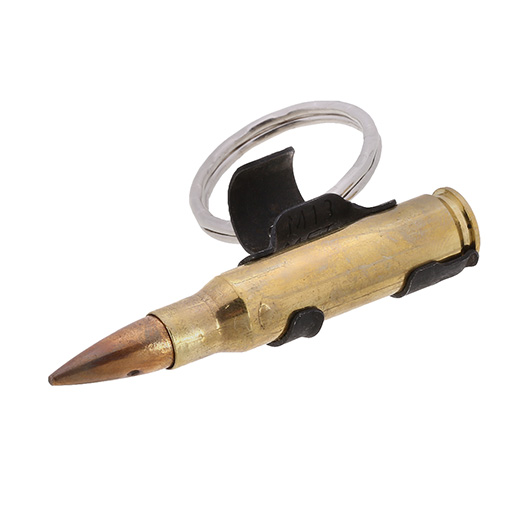 Schlsselanhnger M60 Patrone messing Bild 2