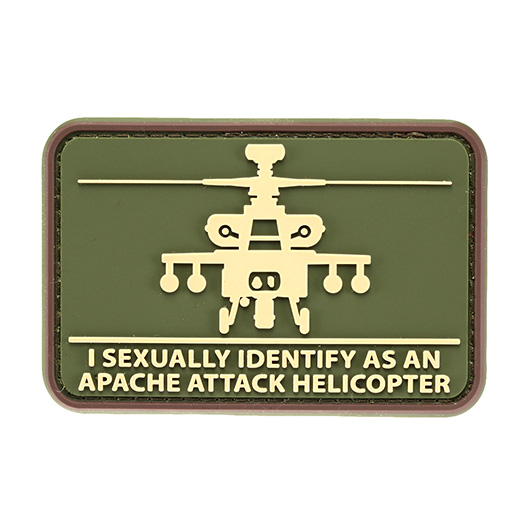 Mil-Spec Monkey 3D Rubber Patch Helisexual multicam