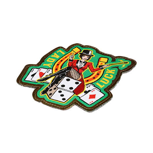 Mil-Spec Monkey Patch mit Klettflche Lady Luck Anime fullcolor Bild 1