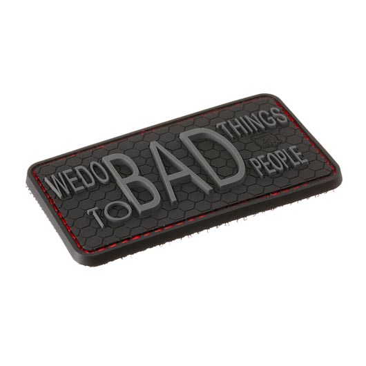 JTG 3D Rubber Patch mit Klettflche We Do Bad Things... Insider Patch blackops Bild 1