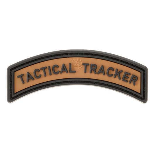 JTG 3D Rubber Patch mit Klettflche Tactical Tracker Tab coyote