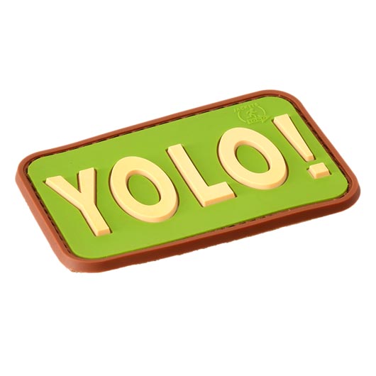 JTG 3D Rubber Patch mit Klettflche YOLO - You Only Live Once multicam Bild 1