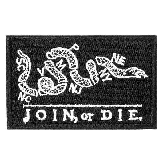 JTG Patch mit Klettflche Join or Die SF swat
