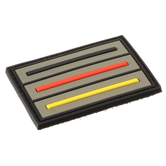 JTG 3D Rubber Patch mit Klettflche Taktische Deutschlandflagge steingrau-oliv Bild 1