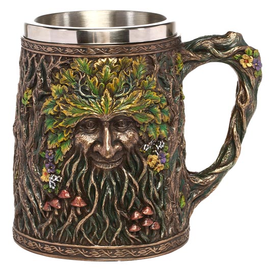 Fantasy Krug Waldgeist 600 ml mit Edelstahleinsatz