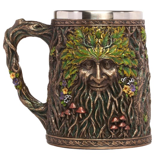 Fantasy Krug Waldgeist 600 ml mit Edelstahleinsatz Bild 3