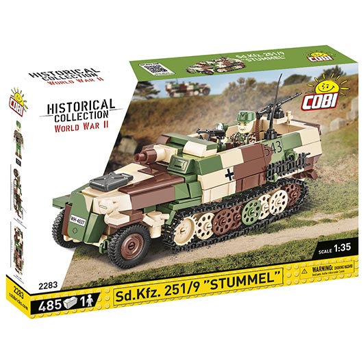 Cobi Historical Collection Bausatz Halbkettenfahrzeug Sd.Kfz. 251/9 Stummel 485 Teile 2283 Bild 1