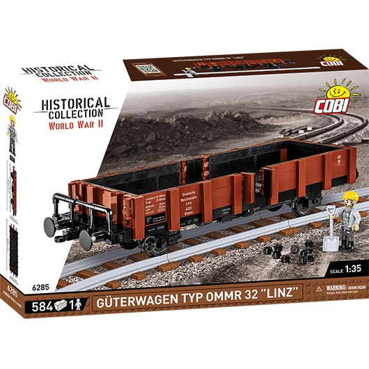 Cobi Historical Collection Bausatz Dampflokomotive DR Baureihe 52 / Ty2 2in1 1723 Teile 6283 Bild 2