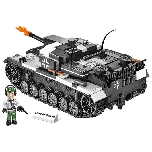 Cobi Historical Collection Bausatz Panzer Sturmgeschtz III Ausf. F/8 / Flammpanzer 2in1 548 Teile 2286 Bild 1