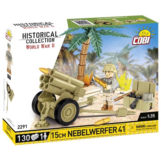 Cobi Historical Collection Bausatz Raketenwerfer 15cm Nebelwerfer 41 DAK-Edition 130 Teile 2291 Bild 1