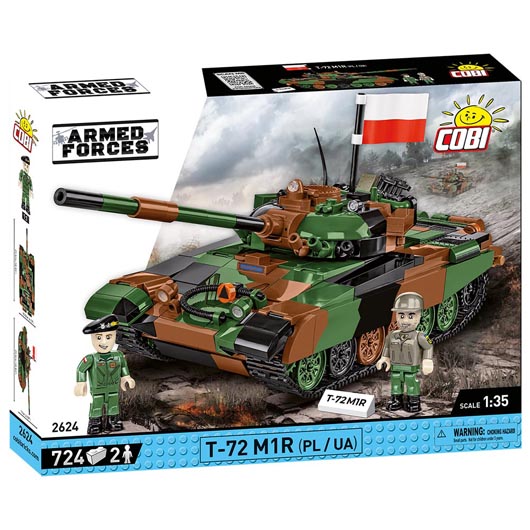 Cobi Small Army / Armed Forces Bausatz Panzer T-72 M1R PL / UA 724 Teile 2624 Bild 2
