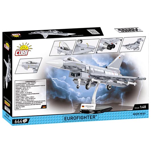 Cobi Armed Forces Bausatz Flugzeug Eurofighter 644 Teile 5848 Bild 3