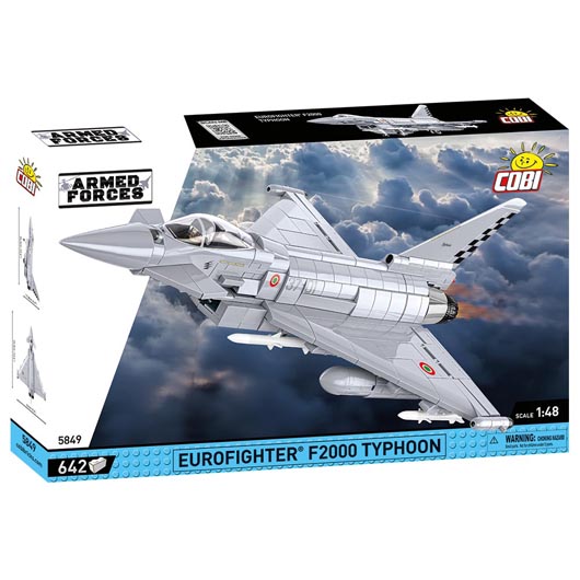 Cobi Armed Forces Bausatz Flugzeug Eurofighter F2000 Typhoon 642 Teile 5849 Bild 2