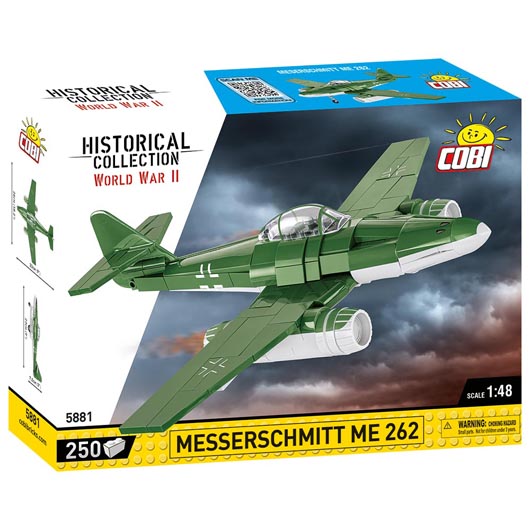 Cobi Historical Collection Bausatz Flugzeug Messerschmitt ME 262 1:48 250 Teile 5881 Bild 3