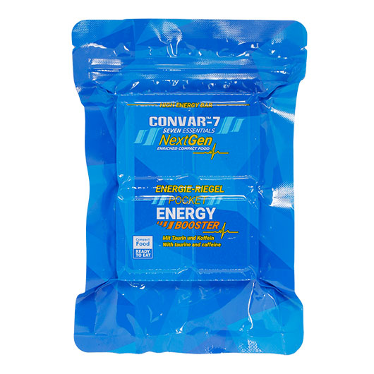 Convar-7 Riegel High Energy Bar NextGen Energy Booster 120 g Langzeitlebensmittel - Ideal fr Outdoor, Notvorrat und Krisenvorso Bild 1