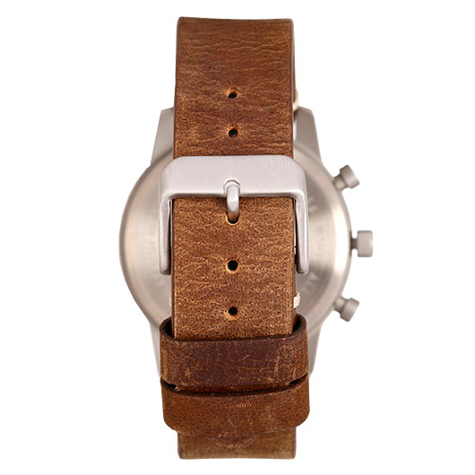 Messerschmitt Fliegerchrono ME-4544-BL Uhr mit Lederarmband Bild 3