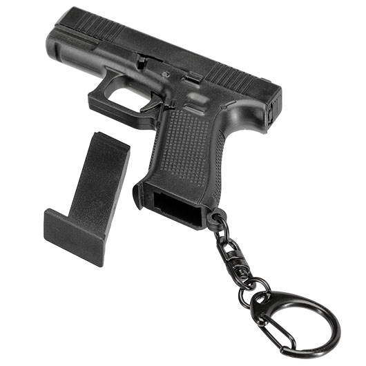 WoSport Schlsselanhnger G45 Pistole 1:4 Miniaturmodell schwarz Bild 5