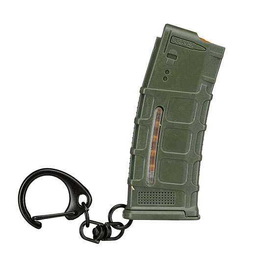 WoSport Schlsselanhnger Magazin MP-Mag 1:3 Miniaturmodell oliv Bild 2