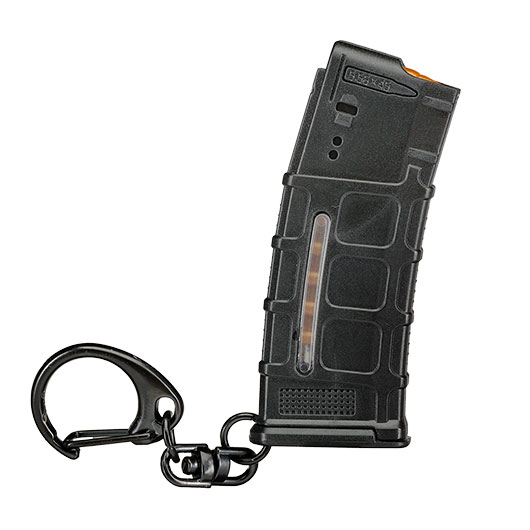 WoSport Schlsselanhnger Magazin MP-Mag 1:3 Miniaturmodell schwarz Bild 2