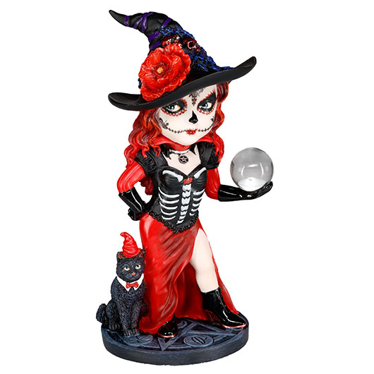 Dekofigur Cosplay Kids Hexe Abracadabra 16 x 8 cm