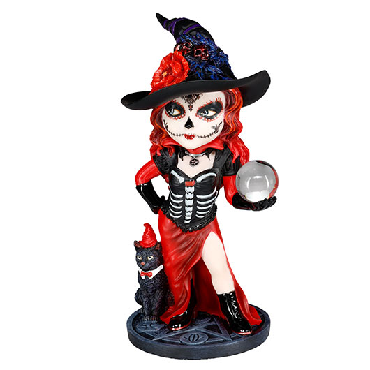 Dekofigur Cosplay Kids Hexe Abracadabra 16 x 8 cm Bild 1