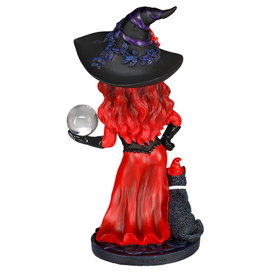 Dekofigur Cosplay Kids Hexe Abracadabra 16 x 8 cm Bild 3