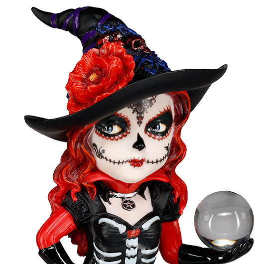 Dekofigur Cosplay Kids Hexe Abracadabra 16 x 8 cm Bild 5