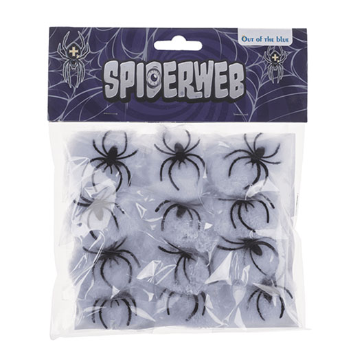 Deko Spinnennetz 12er Set Bild 1