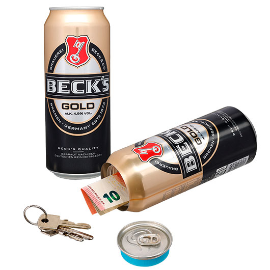 Dosentresor Becks Gold Bierdose