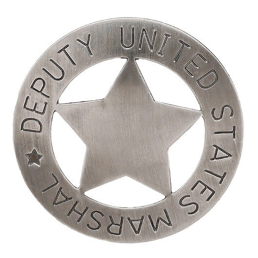 US Deputy Marshal Stern silber