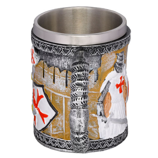 Tole 10 Imperial Krug Templer 500ml mit Edelstahleinsatz Bild 3