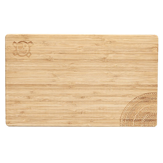 Homeys Schneidebrett Bambus 41,5 x 24,5 x 4 cm Bild 1