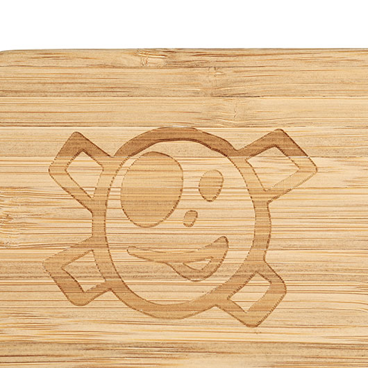 Homeys Schneidebrett Bambus 41,5 x 24,5 x 4 cm Bild 3