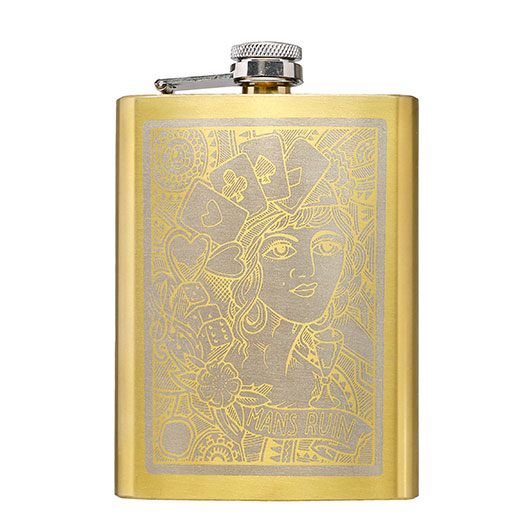 Homeys Geschenkset Mans Ruin inkl. Taschenmesser, Flachmann, Zippo-Feuerzeug & Spielkarten Bild 5