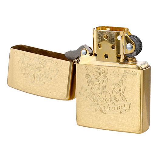 Homeys Geschenkset Mans Ruin inkl. Taschenmesser, Flachmann, Zippo-Feuerzeug & Spielkarten Bild 8