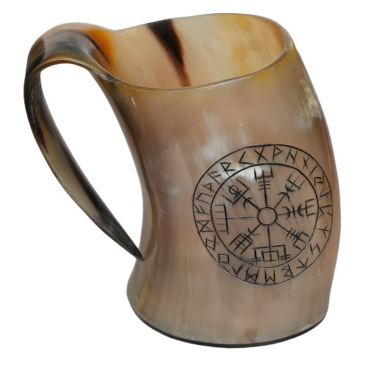 Krug Vegvsir aus Bffelhorn 650-800 ml