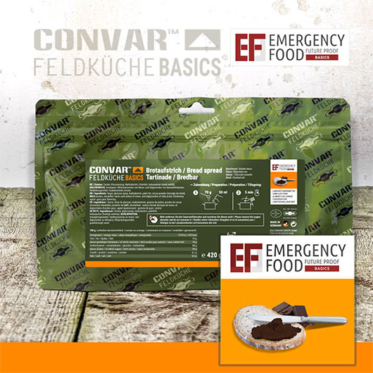 Convar Feldkche Brotaufstrich Schoko Nuss Creme 420 g Beutel