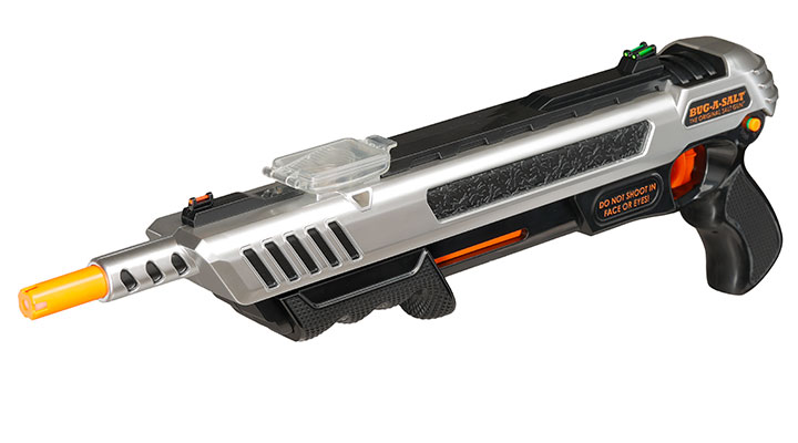 Bug-A-Salt Salzgewehr Actionblaster Fliegenvernichter Advanced Combat Fibre Optic 3.0 silber Bild 5